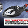 Frontgreifzange TwinGrip® (82 01 200) von KNIPEX // Für festsitzende Schrauben & Bolzen
