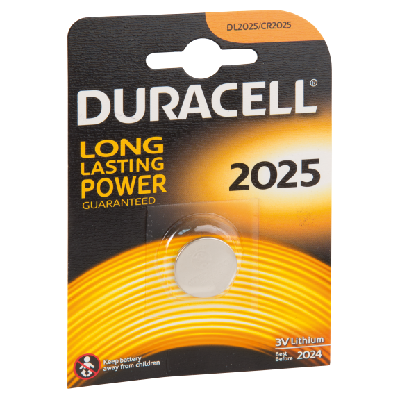 Duracell Lithium 2025/B2 Knopfzelle (2 Stk.) www.rosamoser.at